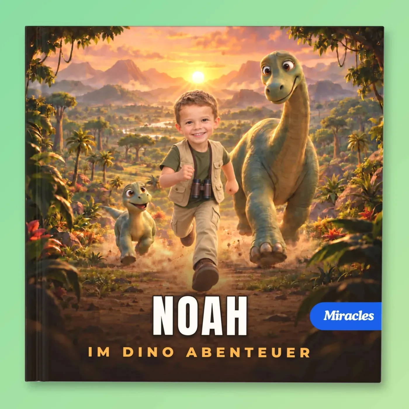 Das Cover von „Noah im Dino Abenteuer“